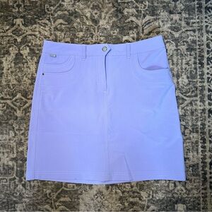 Chic Lilac Mini Skirt